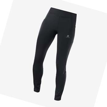 Pantalones Salomon CROSS RUN 28'' Mujer Negros | MX 2369WNB